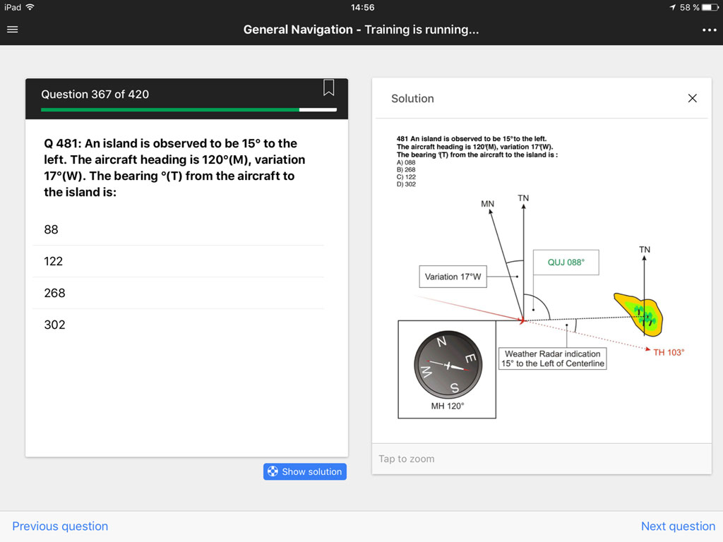 Fasttrack ATPL Screenshot